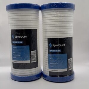 Spiropure SP-AP810-BB Sediment Water Filter 4.5" x 10" 5 Micron Poly Cartridge 2